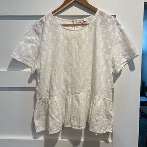 Madewell Medford Top in Jaquard
